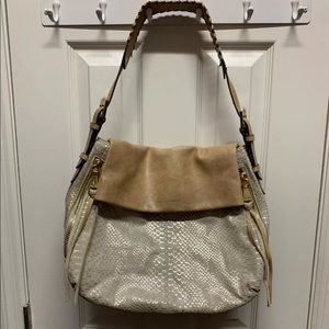 Aimee Kestenberg Vintage Hobo Gold Python